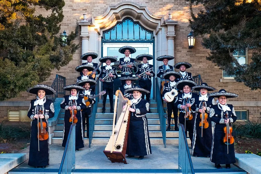 Mariachi Los Matadores ensemble, Texas Tech University, directed by Dr. Lauryn Salazar